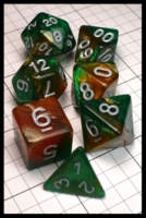 Dice : Dice - Dice Sets - Green and Copper Swirl with Sparkle and Silver Numerals by Puoing - Temu Mar 2024